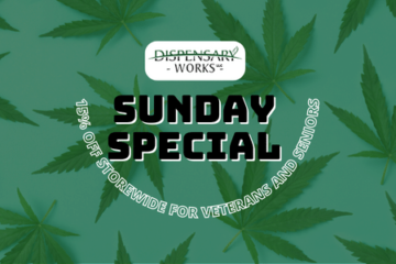 Sunday Special – 15% Off Storewide For Veterans And Seniors