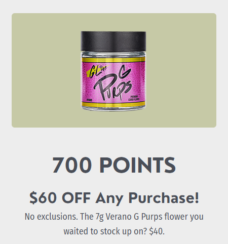 $60 OFF Any Purchase!