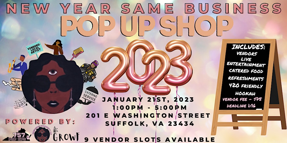 New Year Same Business POP UP SHOP