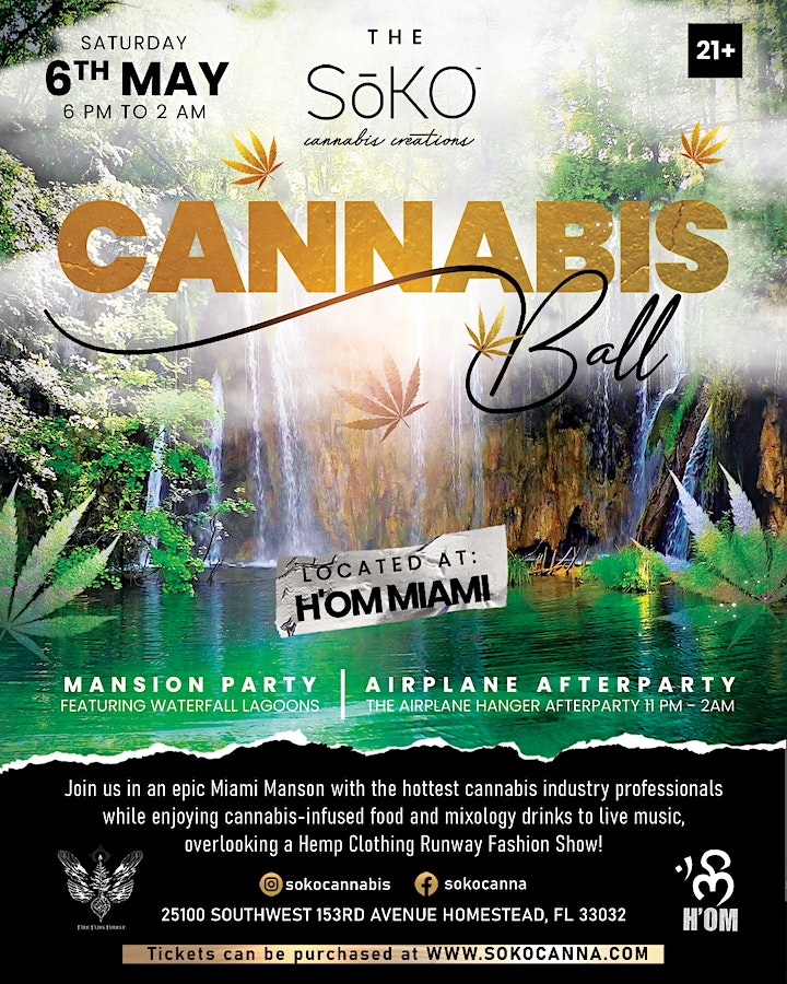 The SoKO Cannabis Ball Miami Mansion