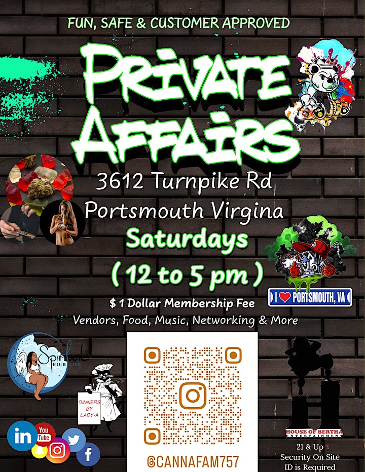 Private Affairs ( Pop Up Event )