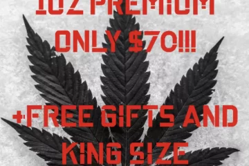 $70 FOR ANY PREMIUM OZ+ KING SIZE PRE ROLL