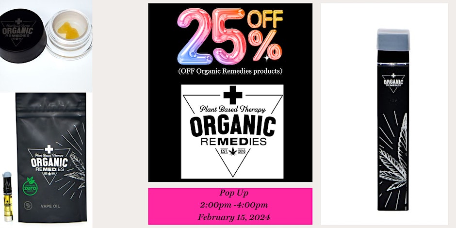 Organic Remedies Pop-Up By Trilogy Wellness of Maryland