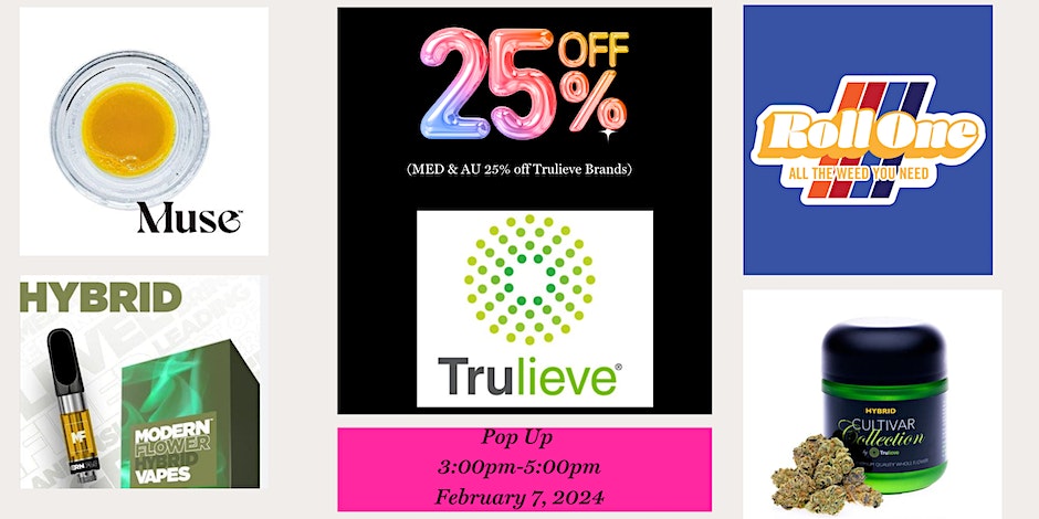 Trulieve Cannabis Pop-Up By Trilogy Wellness of Maryland