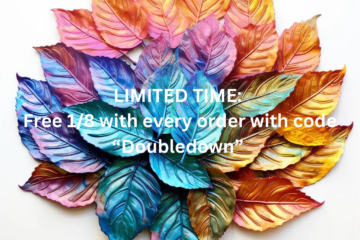 LIMITED TIME: Free 1/8 with every order with code "Doubledown" at checkout