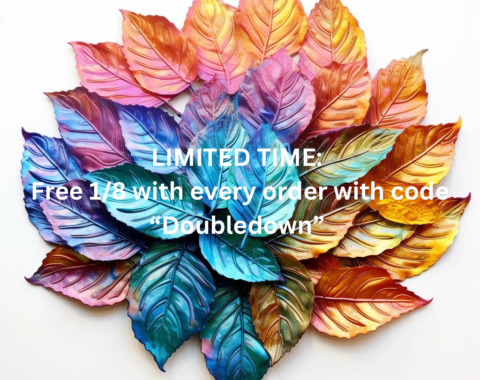 LIMITED TIME: Free 1/8 with every order with code "Doubledown" at checkout