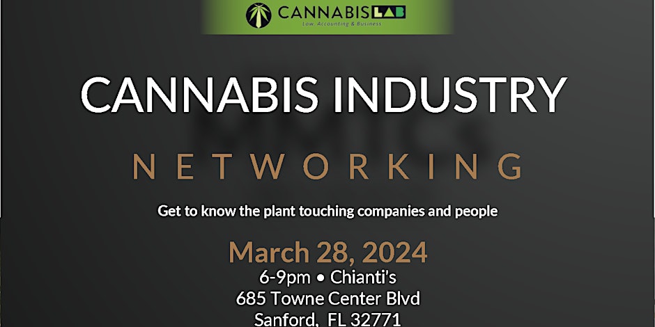 Greater ORLANDO Area Cannabis Business Networking at Chiantis Sanford 1
