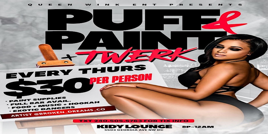 Puff & Paint + Twerk By Party Entertainment Service