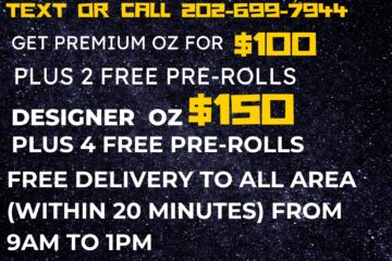 Premium OZ + 2 FREE pre-rolls, Designer OZ + 4 FREE Pre-rolls