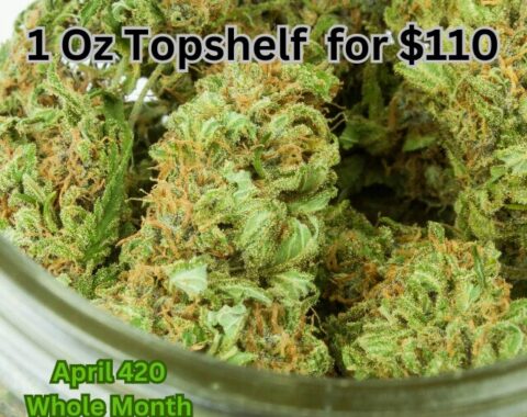 1 Oz Topshelf  for $110