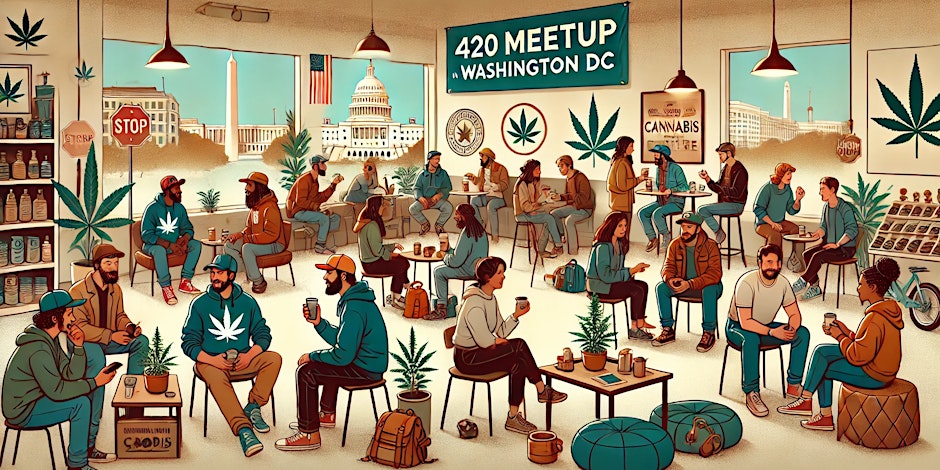420 MEETUP IN WASHINGTON DC ❤️ By Bayside