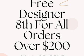 FREE MID-Tier Designer 8th!! OR FREE DELIVERY!!