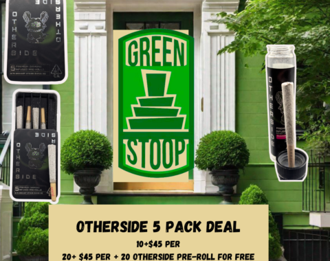 Otherside Diamond Infused Pre-Rolls Buy 20 5 Pack for $45 per and get 20 Free Individual Otherside Pre-Rolls