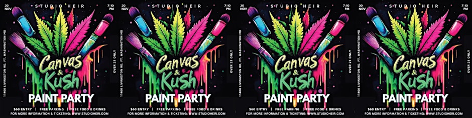 Canvas & Kush By SH_Events