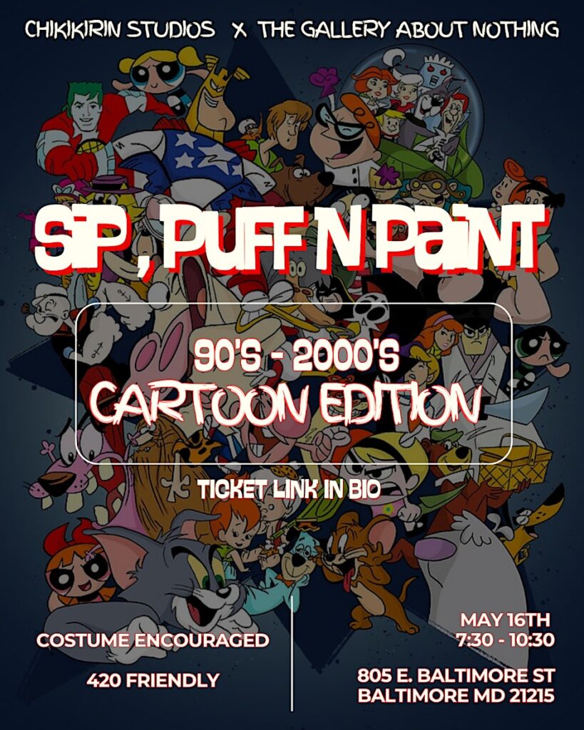 Sip Puff & Paint Cartoon Edition