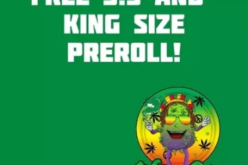 $1 FREE 3.5 AND PREROLL!
