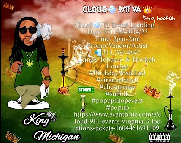 Cloud 9/11 VA Royal Experience (Chesapeake Virginia 1 of 3 Locations)
